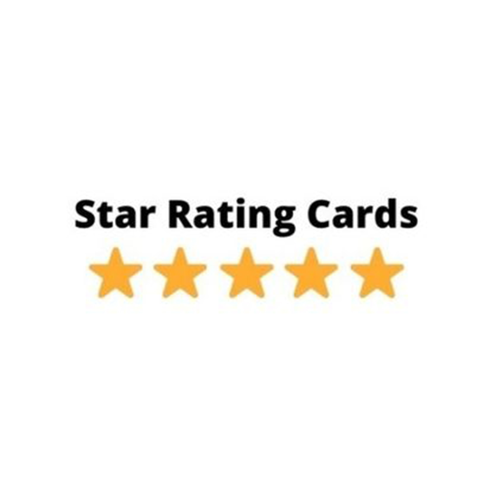 Star Rating Cards